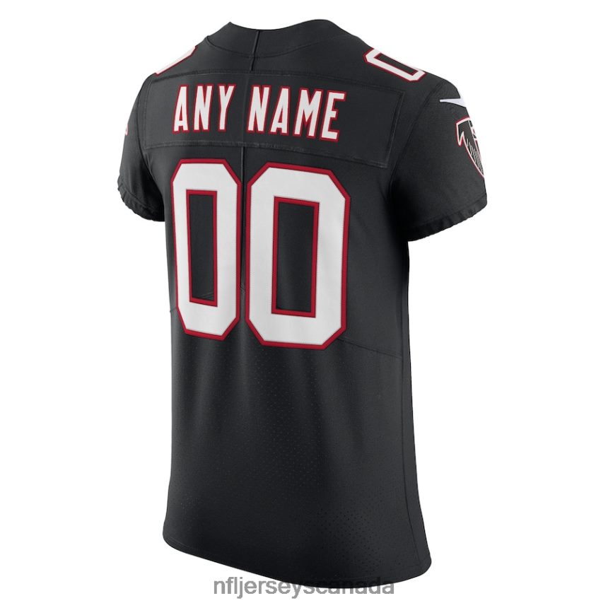 Men Atlanta Falcons Nike Black Alternate Vapor Elite Custom Jersey Clothing NFL TBXFR66506