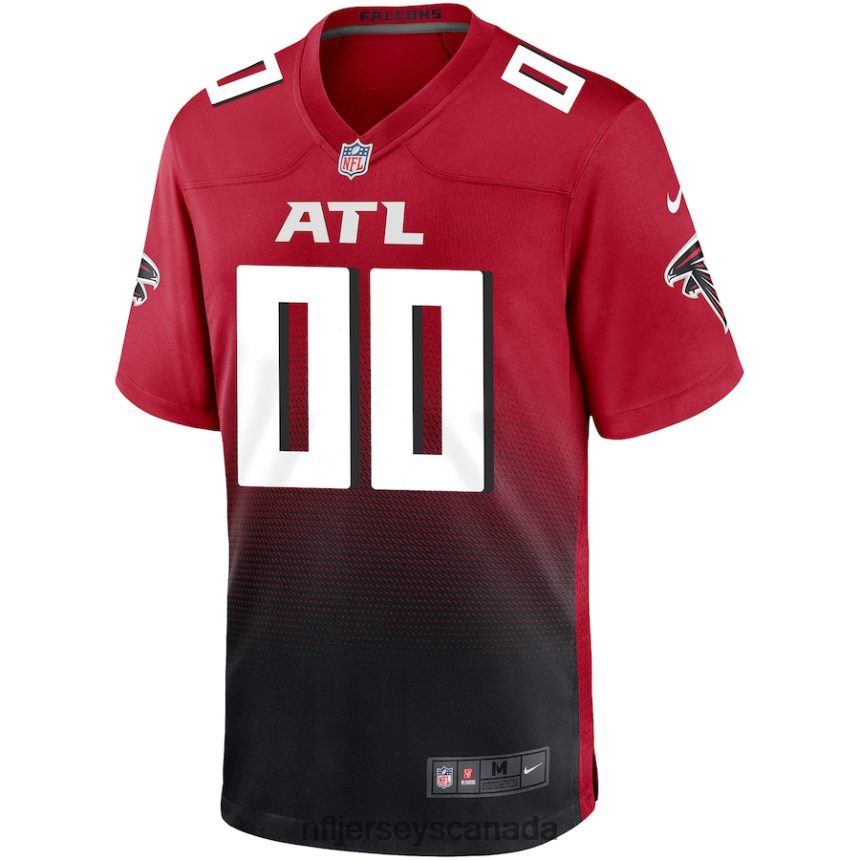 Men Atlanta Falcons Nike Red Alternate Custom Game Jersey Clothing NFL TBXFR6386
