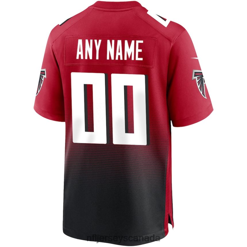 Men Atlanta Falcons Nike Red Alternate Custom Game Jersey Clothing NFL TBXFR6386