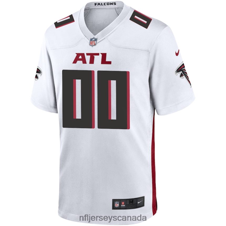 Men Atlanta Falcons Nike White Custom Game Jersey Clothing NFL TBXFR6685