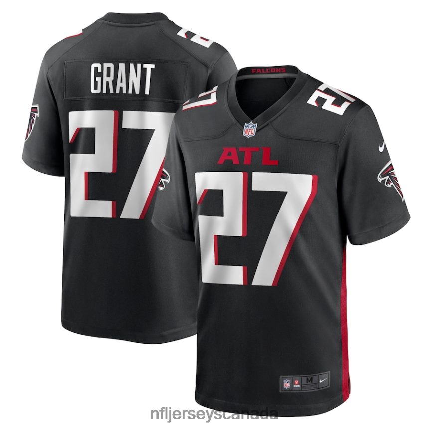 Men Atlanta Falcons Richie Grant Nike Black Game Jersey Clothing NFL TBXFR62961