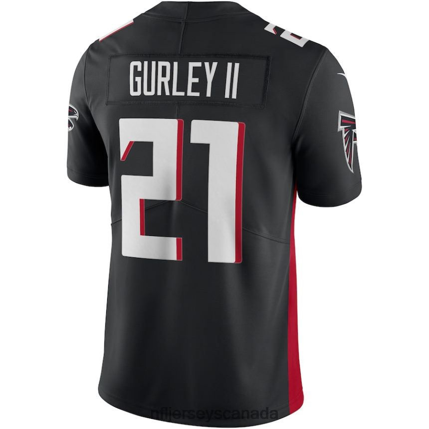 Men Atlanta Falcons Todd Gurley II Nike Black Vapor Limited Jersey Clothing NFL TBXFR62199