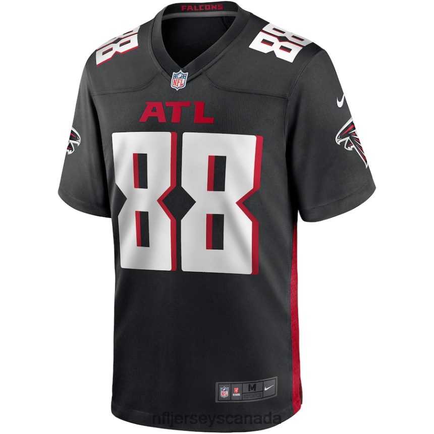 Men Atlanta Falcons Tony Gonzalez Nike Black Game Retired Player Jersey Clothing NFL TBXFR62373