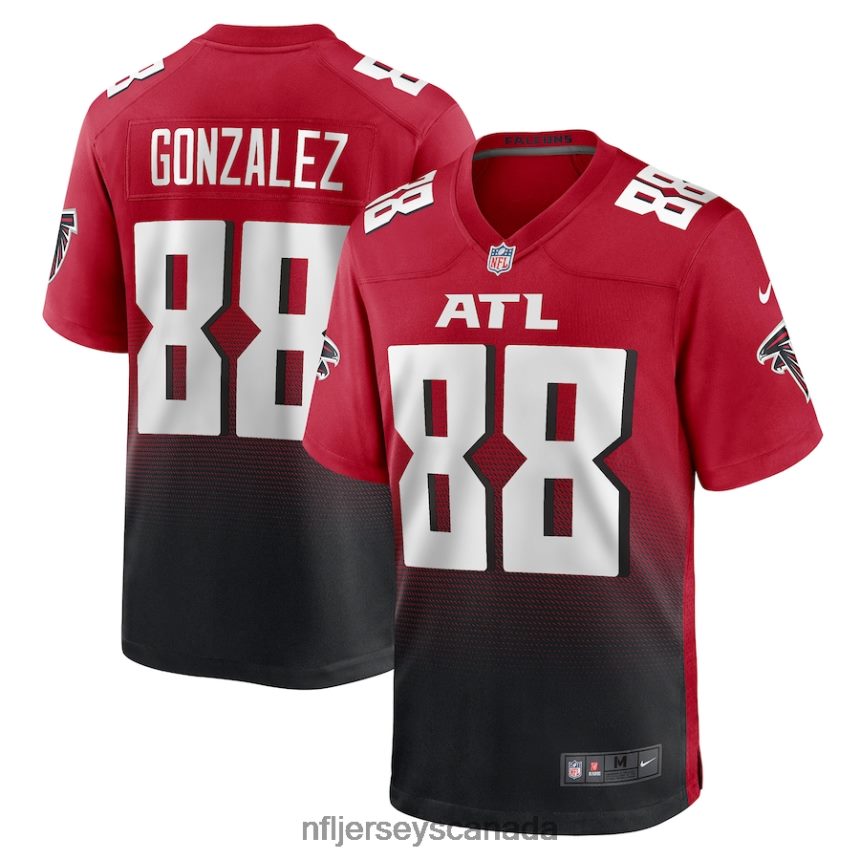 Men Atlanta Falcons Tony Gonzalez Nike Red Retired Player Alternate Game Jersey Clothing NFL TBXFR63732
