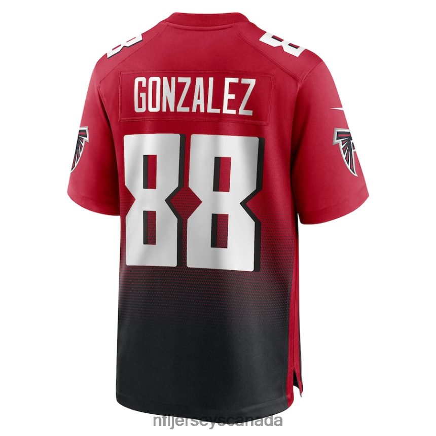 Men Atlanta Falcons Tony Gonzalez Nike Red Retired Player Alternate Game Jersey Clothing NFL TBXFR63732