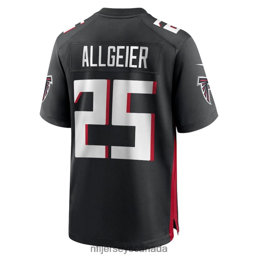Men Atlanta Falcons Tyler Allgeier Nike Black Player Game Jersey Clothing NFL TBXFR6719