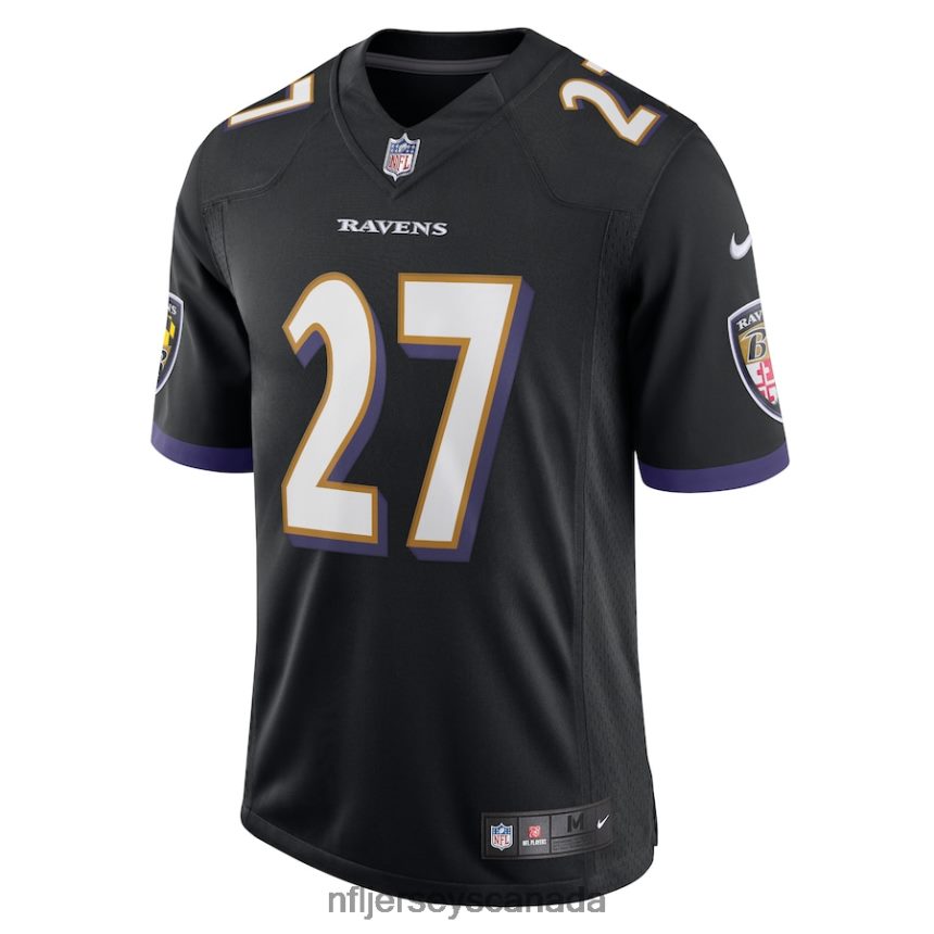 Men Baltimore Ravens JK Dobbins Nike Black Vapor Limited Jersey Clothing NFL TBXFR62631