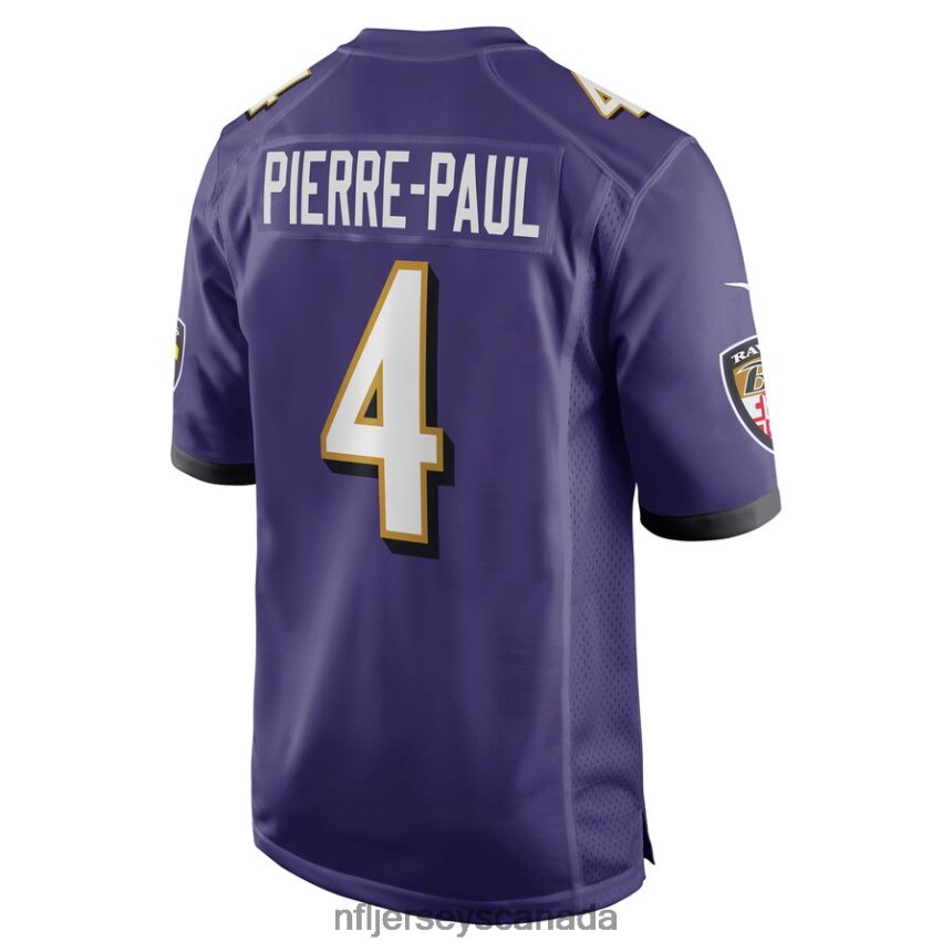 Men Baltimore Ravens Jason Pierre-Paul Nike Purple Home Game Player Jersey Clothing NFL TBXFR63834