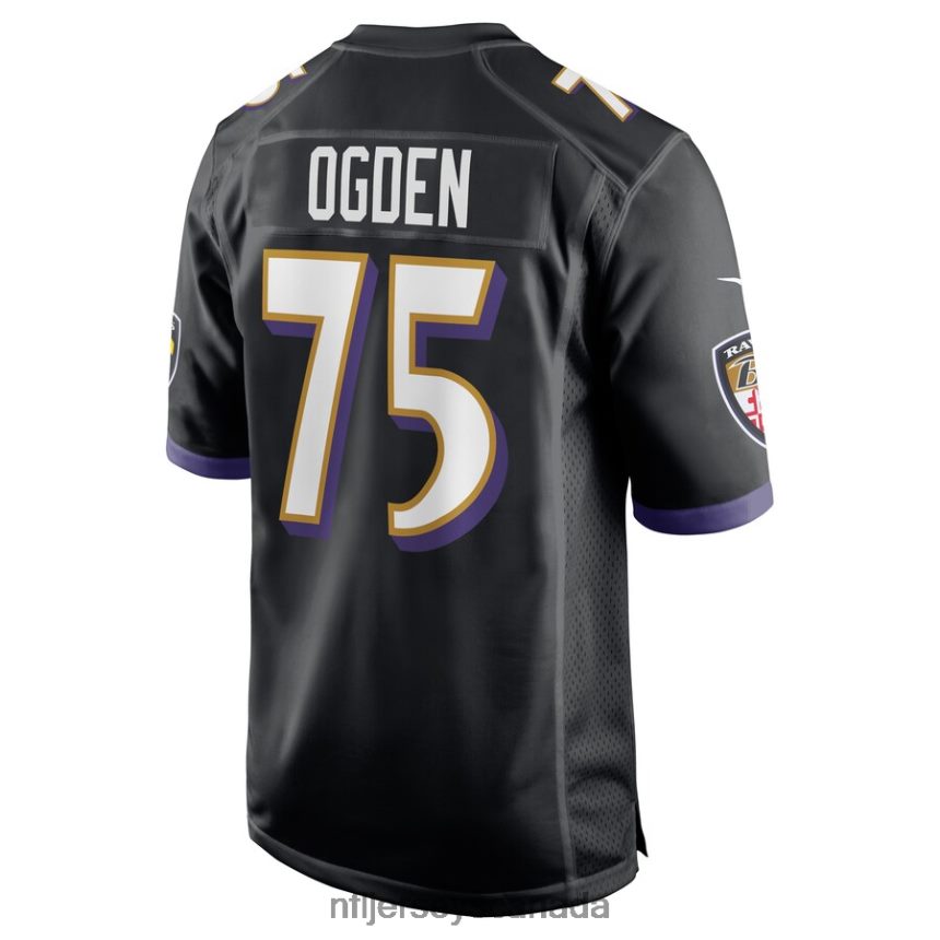 Men Baltimore Ravens Jonathan Ogden Nike Black Retired Player Jersey Clothing NFL TBXFR66352