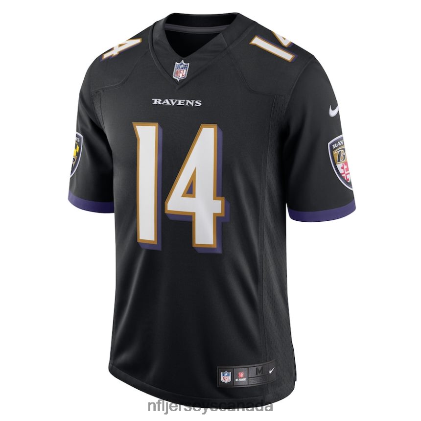 Men Baltimore Ravens Kyle Hamilton Nike Black Vapor Limited Jersey Clothing NFL TBXFR6724