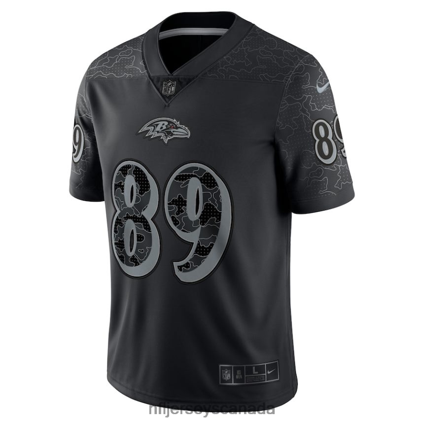 Men Baltimore Ravens Mark Andrews Nike Black RFLCTV Limited Jersey Clothing NFL TBXFR61876
