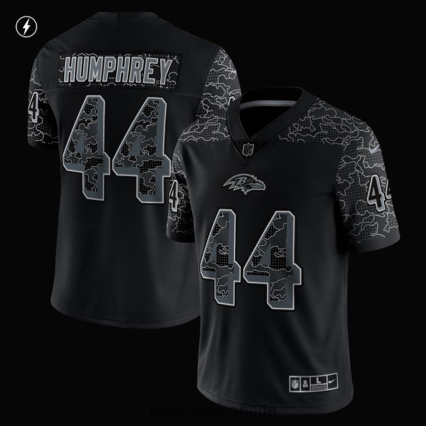 Men Baltimore Ravens Marlon Humphrey Nike Black RFLCTV Limited Jersey Clothing NFL TBXFR61882