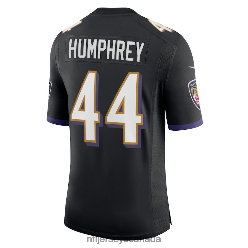 Men Baltimore Ravens Marlon Humphrey Nike Black Vapor Limited Jersey Clothing NFL TBXFR62307