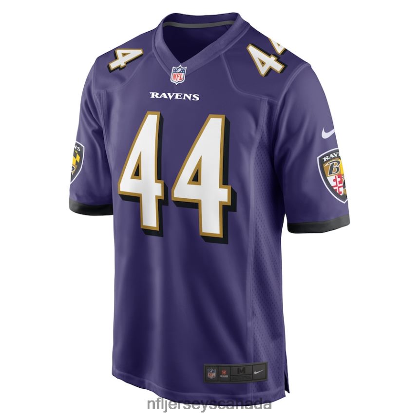 Men Baltimore Ravens Marlon Humphrey Nike Purple Game Team Jersey Clothing NFL TBXFR61903