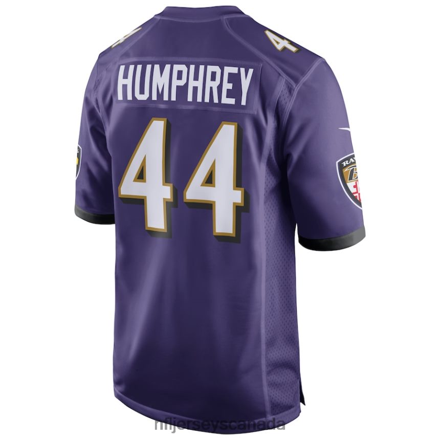 Men Baltimore Ravens Marlon Humphrey Nike Purple Player Game Jersey Clothing NFL TBXFR61462