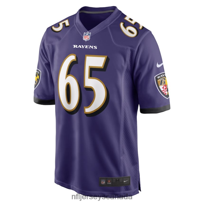Men Baltimore Ravens Patrick Mekari Nike Purple Game Player Jersey Clothing NFL TBXFR65912