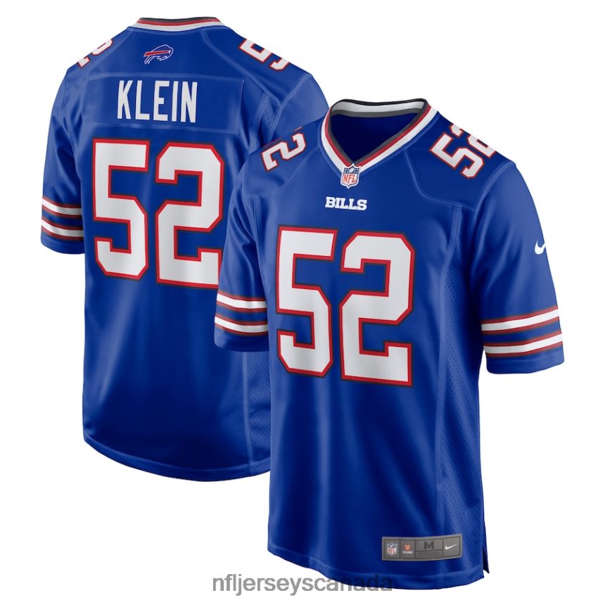 Men Buffalo Bills AJ Klein Nike Royal Home Game Player Jersey Clothing NFL TBXFR63855
