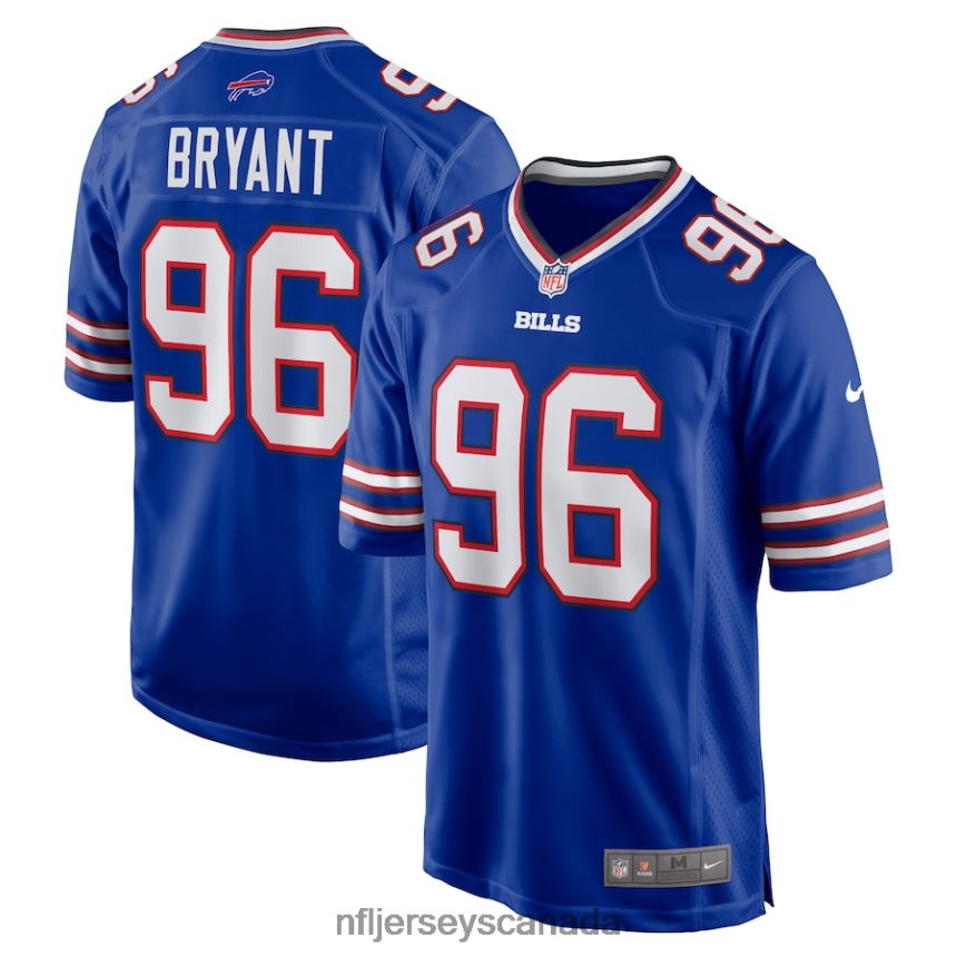 Men Buffalo Bills Brandin Bryant Nike Royal Home Game Player Jersey Clothing NFL TBXFR64812