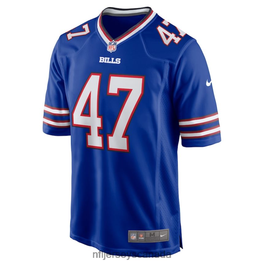 Men Buffalo Bills Christian Benford Nike Royal Game Jersey Clothing NFL TBXFR64448