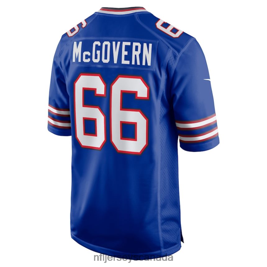 Men Buffalo Bills Connor McGovern Nike Royal Game Player Jersey Clothing NFL TBXFR6669