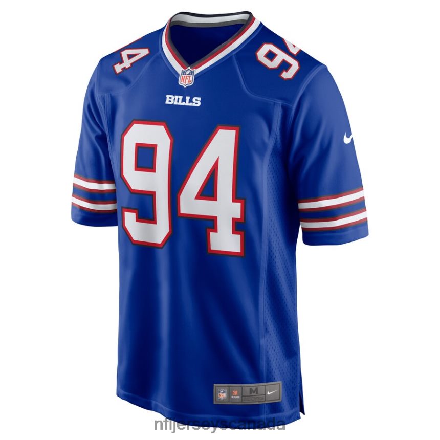 Men Buffalo Bills Cortez Broughton Nike Royal Home Game Player Jersey Clothing NFL TBXFR66328