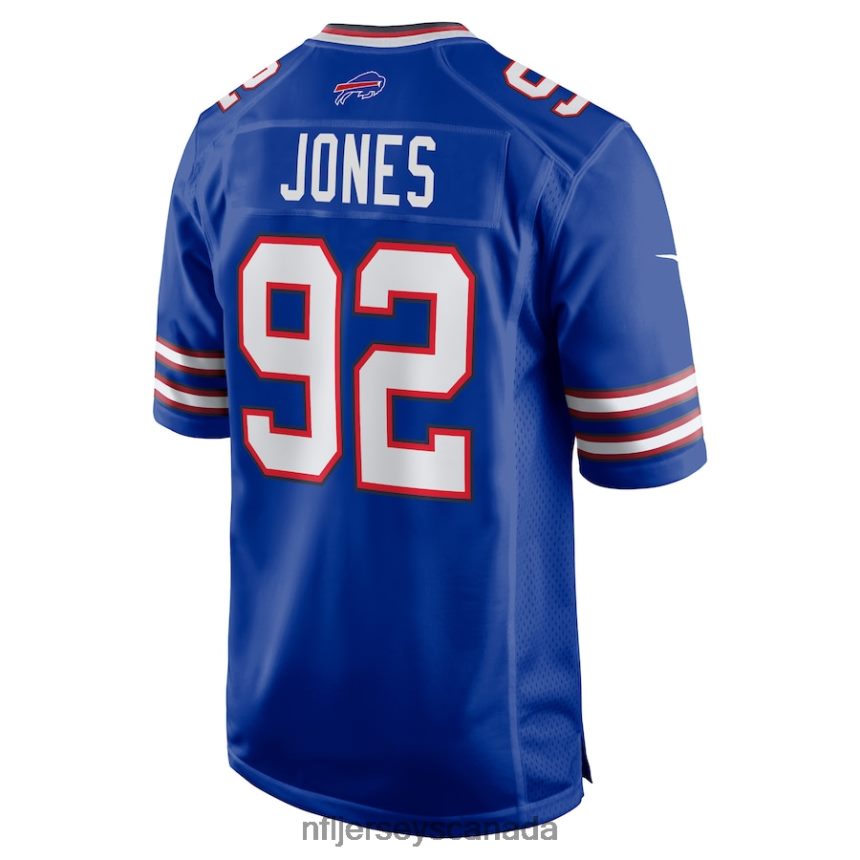 Men Buffalo Bills DaQuan Jones Nike Royal Game Player Jersey Clothing NFL TBXFR64446