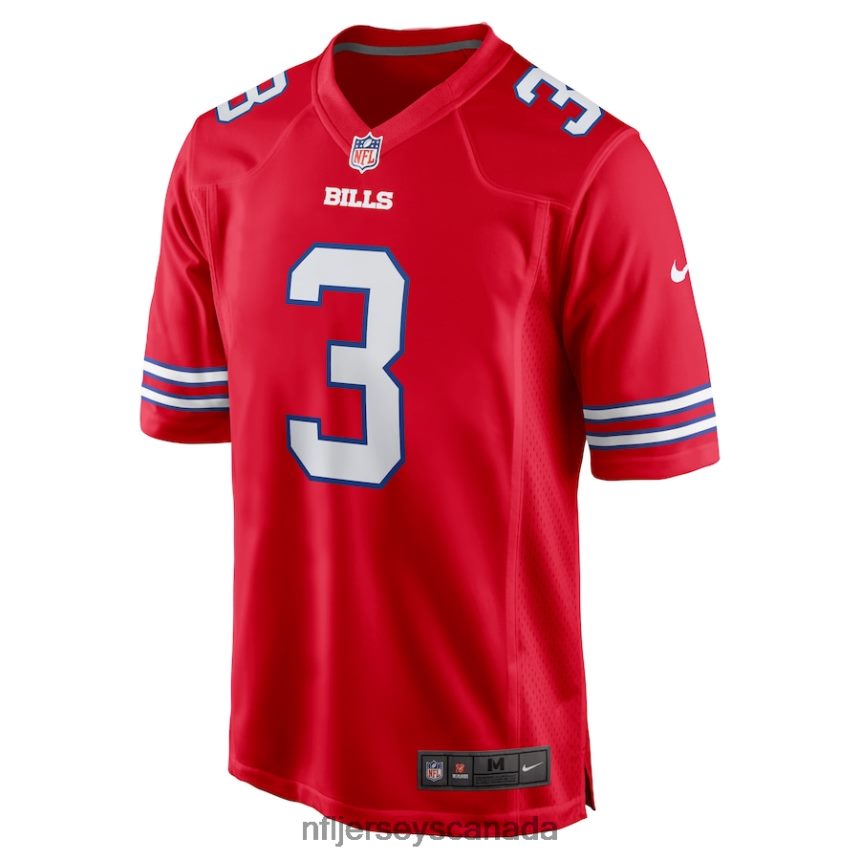Men Buffalo Bills Damar Hamlin Nike Red Alternate Game Jersey Clothing NFL TBXFR61048
