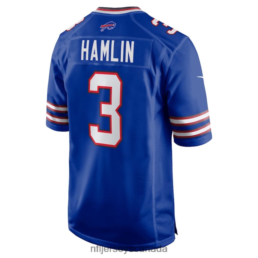 Men Buffalo Bills Damar Hamlin Nike Royal Home Game Player Jersey Clothing NFL TBXFR6316