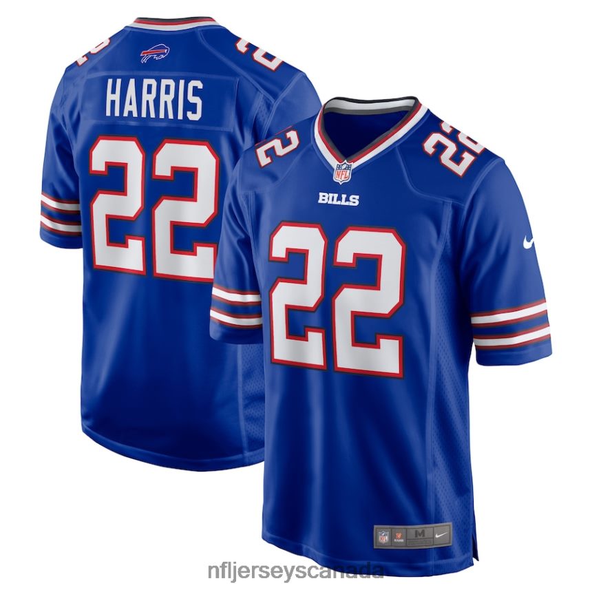 Men Buffalo Bills Damien Harris Nike Royal Game Player Jersey Clothing NFL TBXFR63448