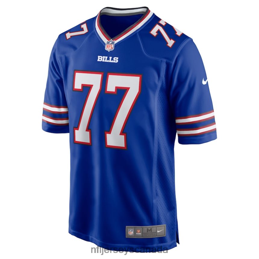 Men Buffalo Bills David Quessenberry Nike Royal Game Player Jersey Clothing NFL TBXFR64129