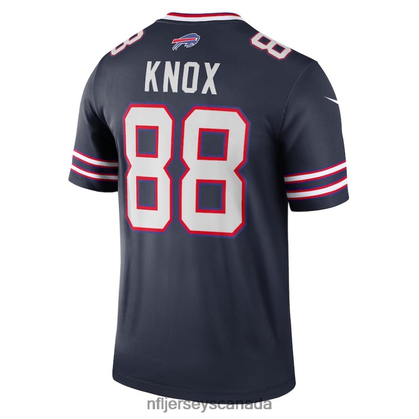 Men Buffalo Bills Dawson Knox Nike Navy Inverted Legend Jersey Clothing NFL TBXFR61188