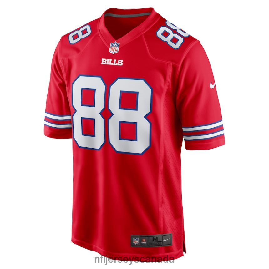 Men Buffalo Bills Dawson Knox Nike Red Alternate Game Jersey Clothing NFL TBXFR6957