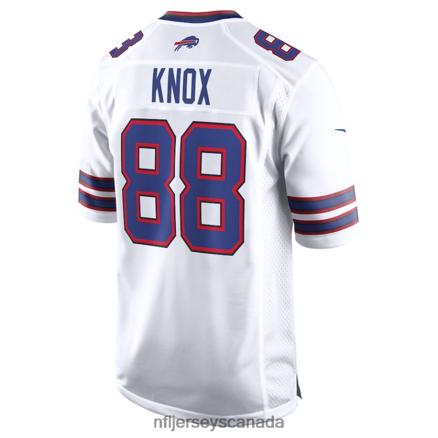Men Buffalo Bills Dawson Knox Nike White Away Game Player Jersey Clothing NFL TBXFR61704