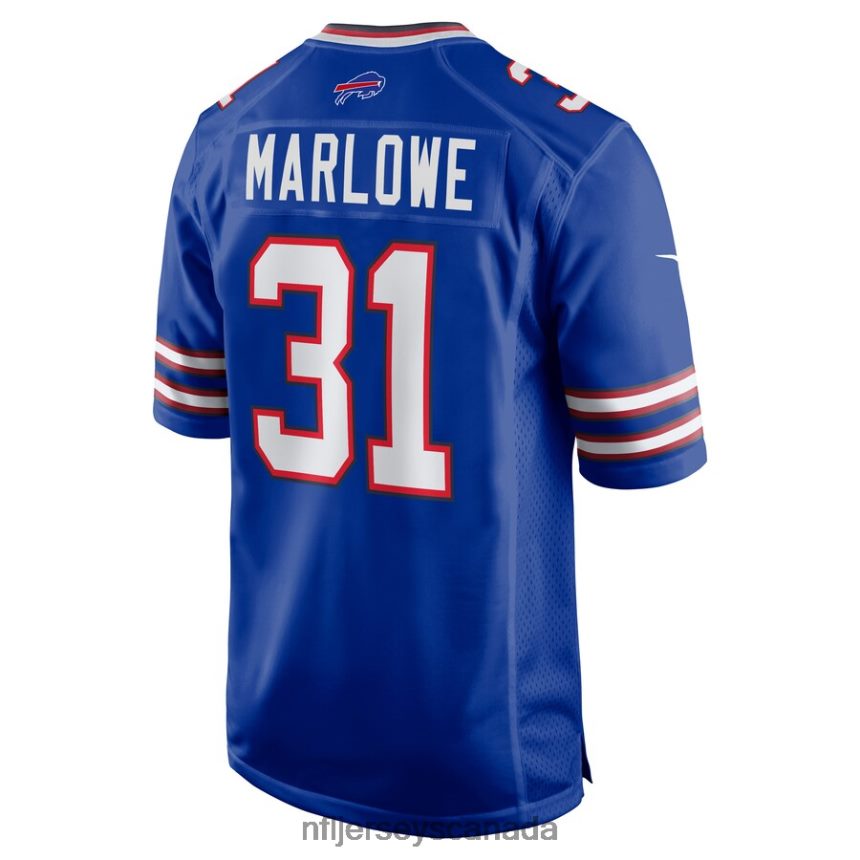 Men Buffalo Bills Dean Marlowe Nike Royal Game Player Jersey Clothing NFL TBXFR64495
