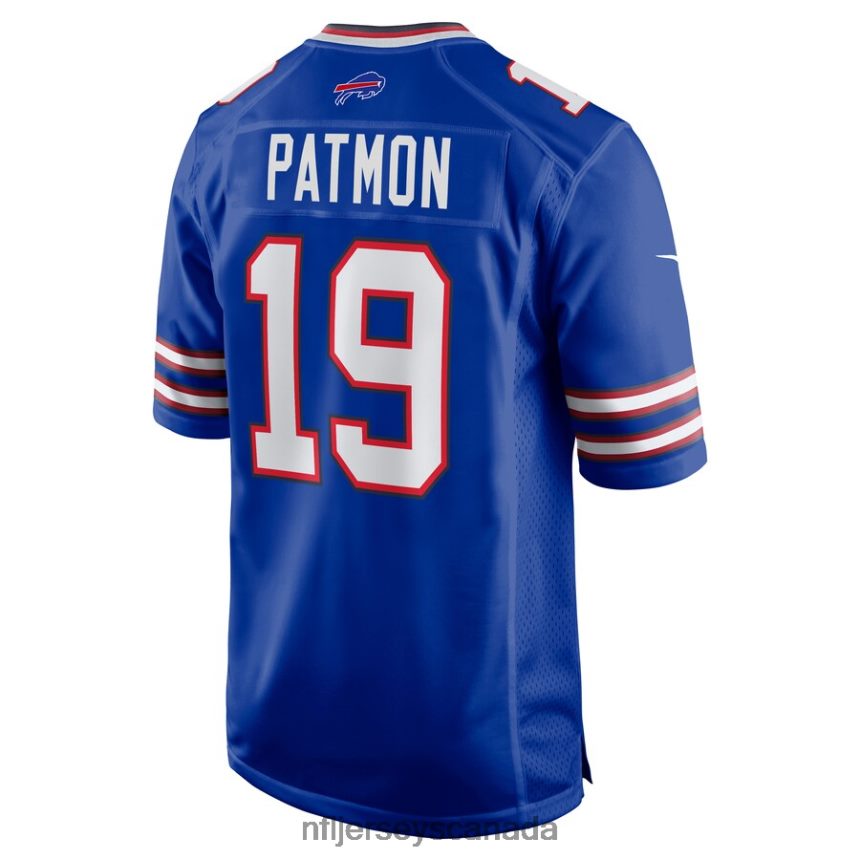 Men Buffalo Bills Dezmon Patmon Nike Royal Game Player Jersey Clothing NFL TBXFR64004
