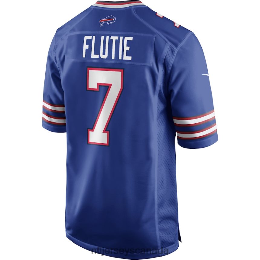 Men Buffalo Bills Doug Flutie Nike Royal Game Retired Player Jersey Clothing NFL TBXFR61544