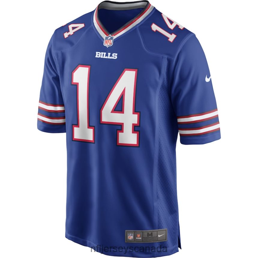 Men Buffalo Bills Frank Reich Nike Royal Game Retired Player Jersey Clothing NFL TBXFR63303