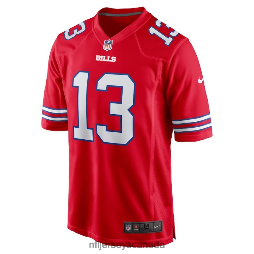 Men Buffalo Bills Gabe Davis Nike Red Alternate Game Jersey Clothing NFL TBXFR61050