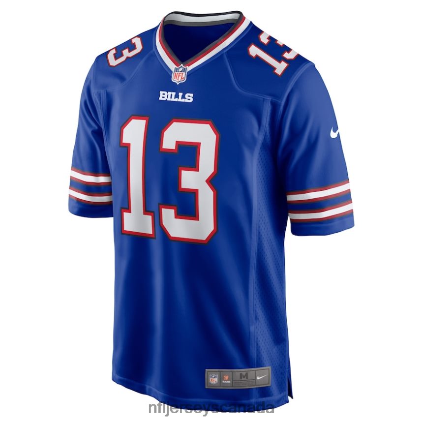 Men Buffalo Bills Gabriel Davis Nike Royal Team Game Player Jersey Clothing NFL TBXFR62534