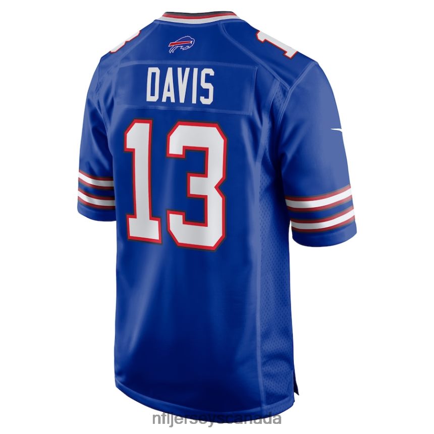 Men Buffalo Bills Gabriel Davis Nike Royal Team Game Player Jersey Clothing NFL TBXFR62534