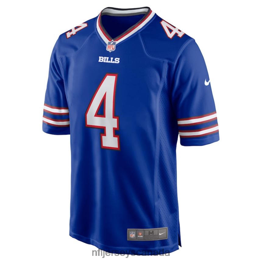 Men Buffalo Bills Jaquan Johnson Nike Royal Game Jersey Clothing NFL TBXFR63854