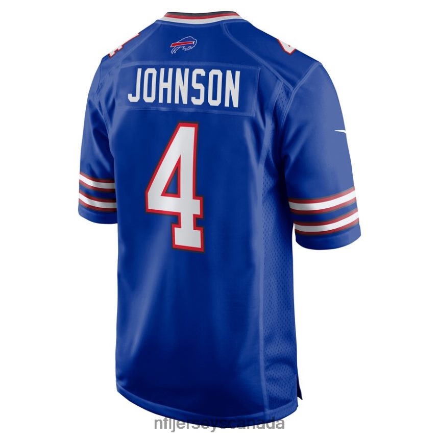 Men Buffalo Bills Jaquan Johnson Nike Royal Game Jersey Clothing NFL TBXFR63854