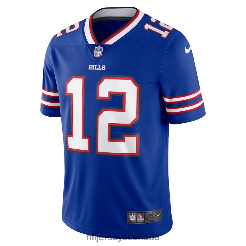 Men Buffalo Bills Jim Kelly Nike Royal \90s Throwback Retired Player Limited Jersey Clothing NFL TBXFR61158