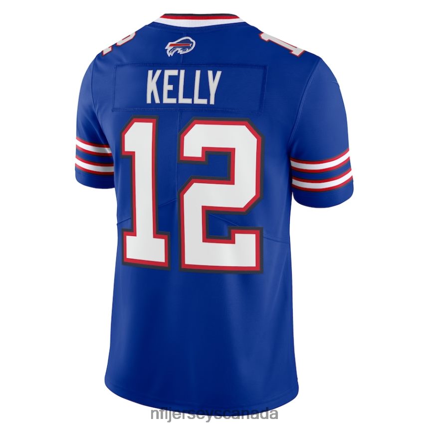 Men Buffalo Bills Jim Kelly Nike Royal \90s Throwback Retired Player Limited Jersey Clothing NFL TBXFR61158