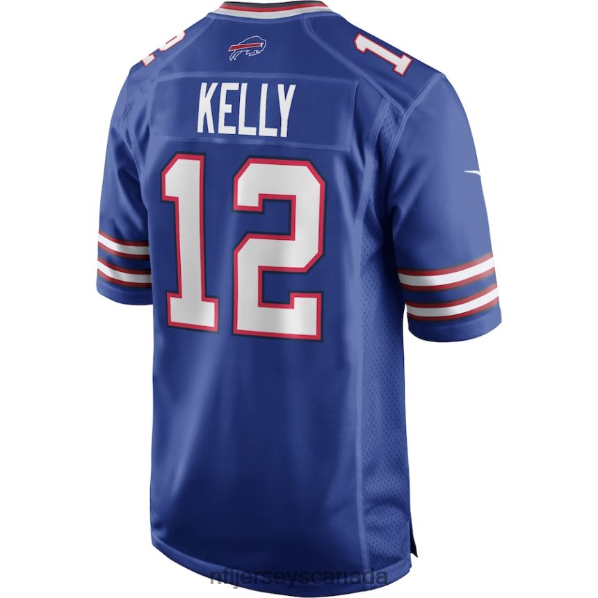 Men Buffalo Bills Jim Kelly Nike Royal Game Retired Player Jersey Clothing NFL TBXFR6996