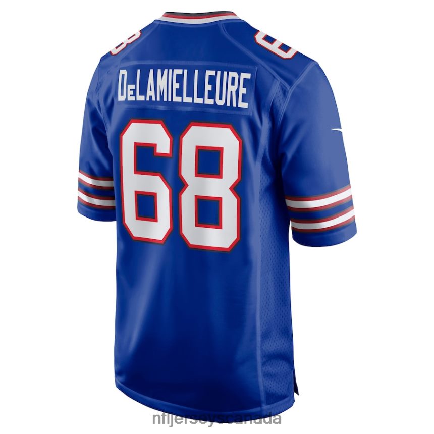 Men Buffalo Bills Joe DeLamielleure Nike Royal Game Retired Player Jersey Clothing NFL TBXFR67012