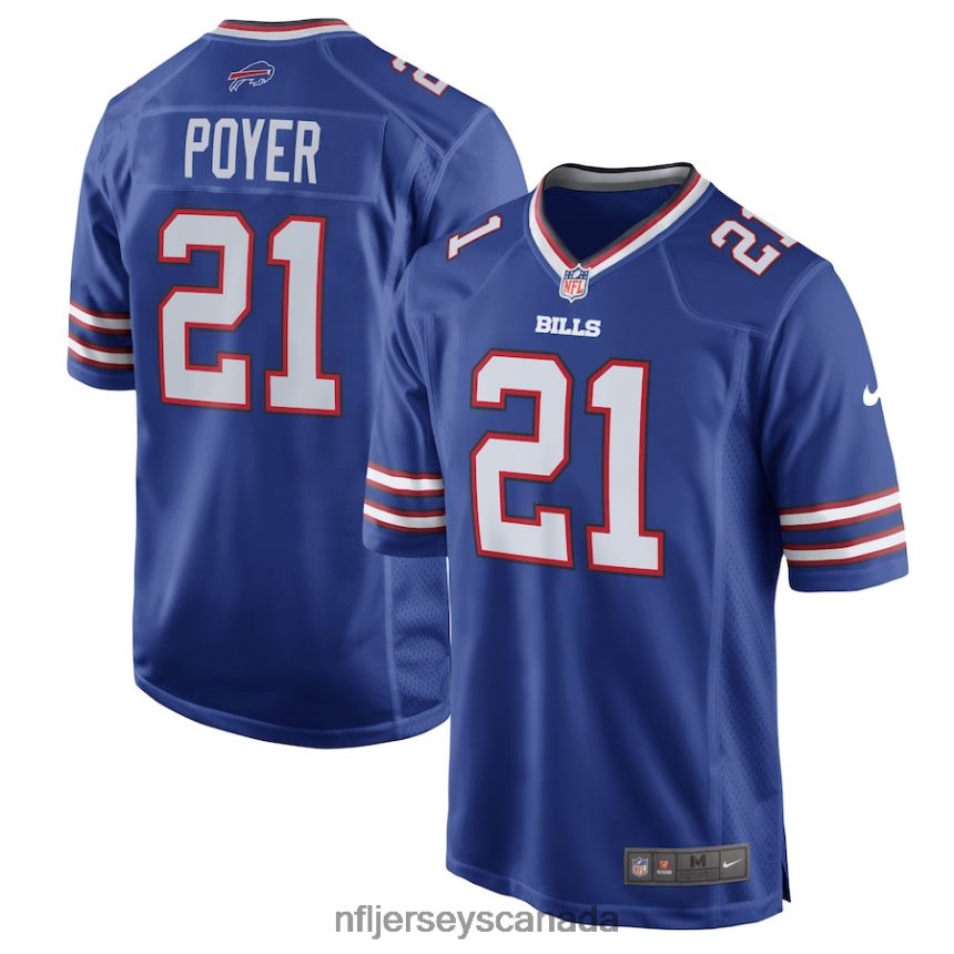 Men Buffalo Bills Jordan Poyer Nike Royal Team Game Jersey Clothing NFL TBXFR6581