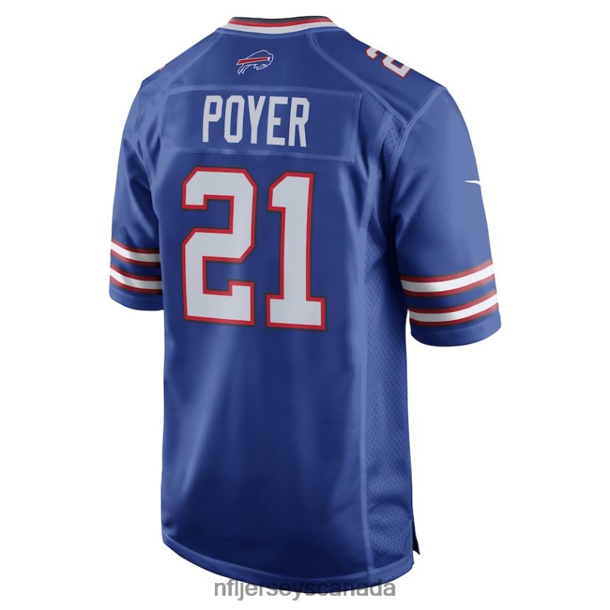 Men Buffalo Bills Jordan Poyer Nike Royal Team Game Jersey Clothing NFL TBXFR6581