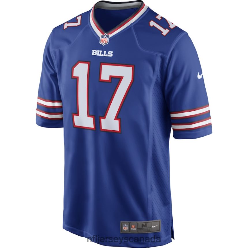 Men Buffalo Bills Josh Allen Nike Royal Team Game Player Jersey Clothing NFL TBXFR671