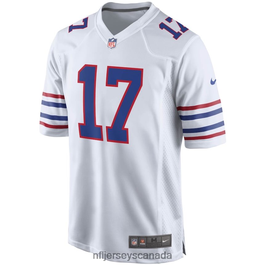 Men Buffalo Bills Josh Allen Nike White Alternate Game Player Jersey Clothing NFL TBXFR6459